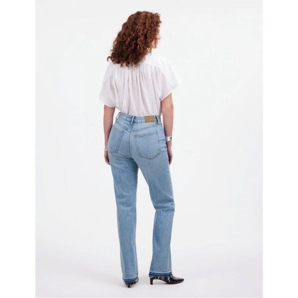 Madewell The Curvy Mid-Rise Straight Leg Jeans - Picture 2 of 10
